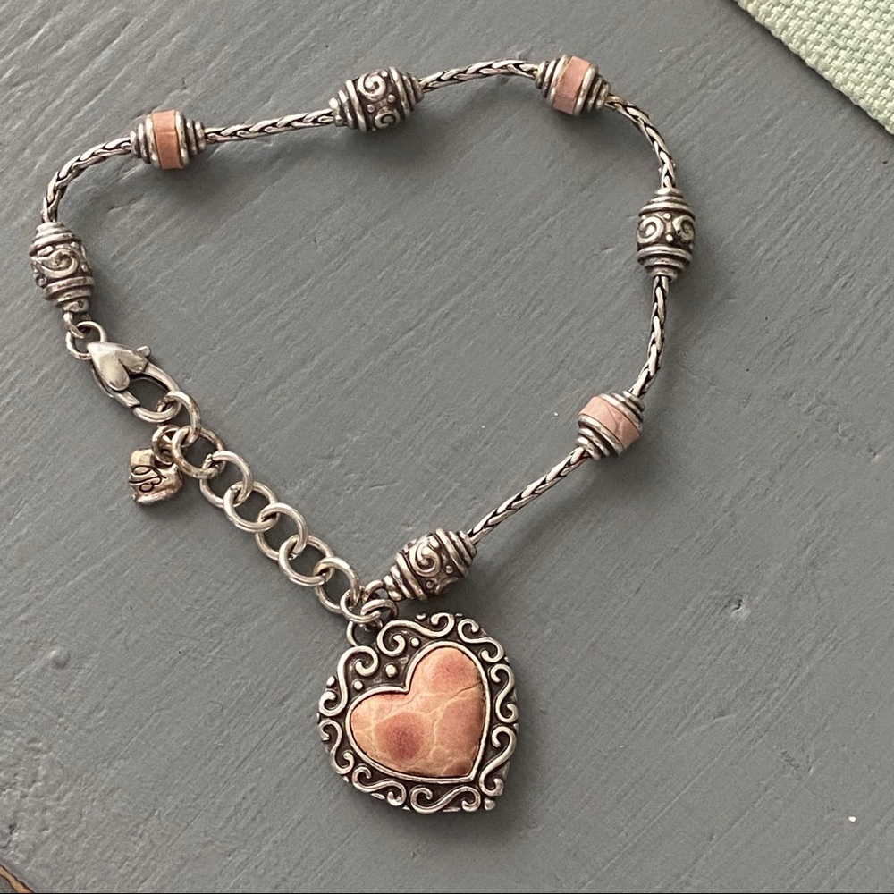 Brighton Silver Tone Heart Bracelet - Picture 7 of 7